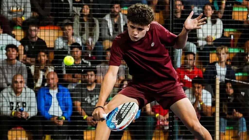 Santino Contreras 16 ans une première attendue sur le circuit Premier Padel