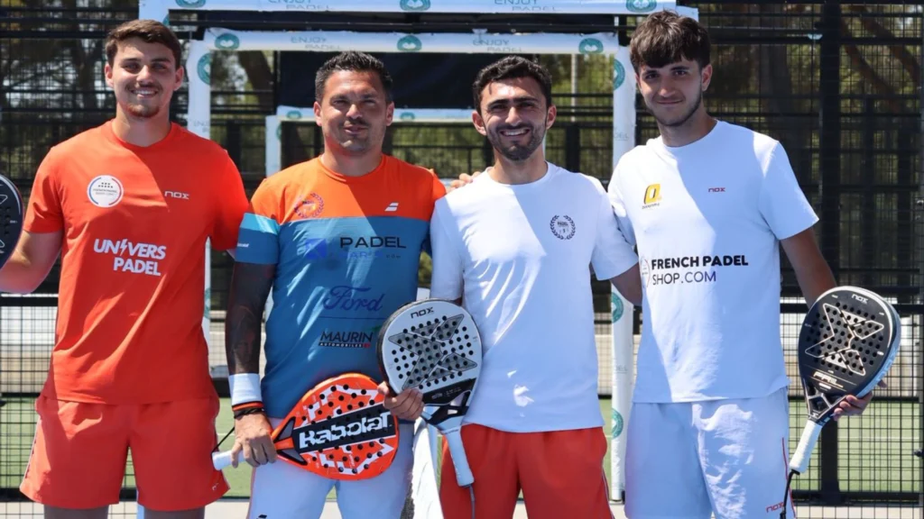 Tom Taieb crée la sensation aux côtés de Timéo Fonteny en remportant le P1000 Enjoy Padel