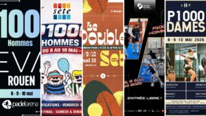 Un gros week-end de padel français avec 5 P1000 en direct sur Padel Mag TV