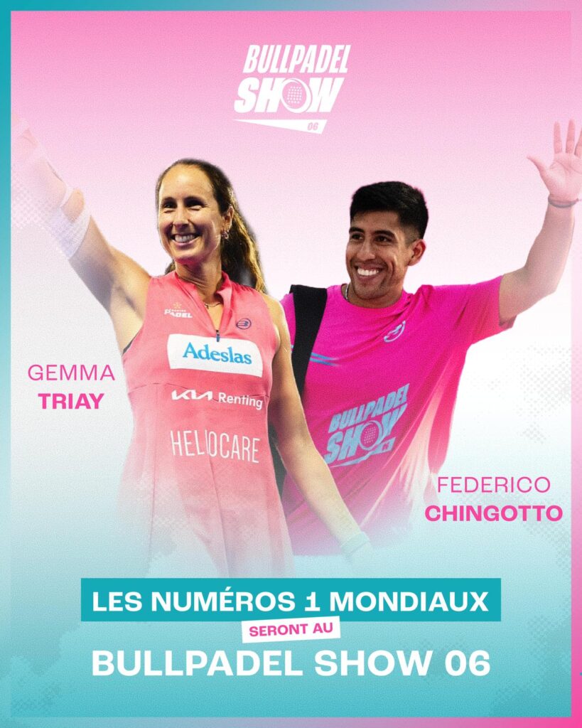 Bullpadel Show 2026 : les numéros 1 mondiaux et des défis inédits pour un format repensé