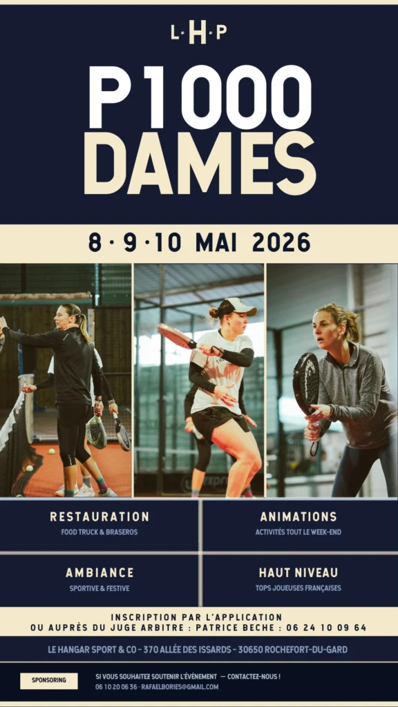 Le Hangar 以极具挑战性的女子 P1000 比赛重启赛事 | Padel Magazine The Hangar酒吧再次举办了一场极具挑战性的女子P1000比赛。