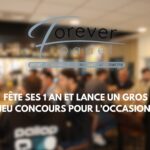 affiche forever padel 1 an