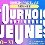TNJ Rennes – Le circuit jeunes fait étape au Breizh Padel AS