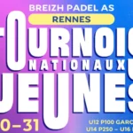 TNJ Rennes – Le circuit jeunes fait étape au Breizh Padel AS