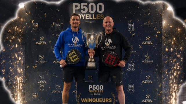Quand le padel devient un outil de reconstruction : l’engagement de PLAY AGAIN au P500 de Noyelles-sur-Selle