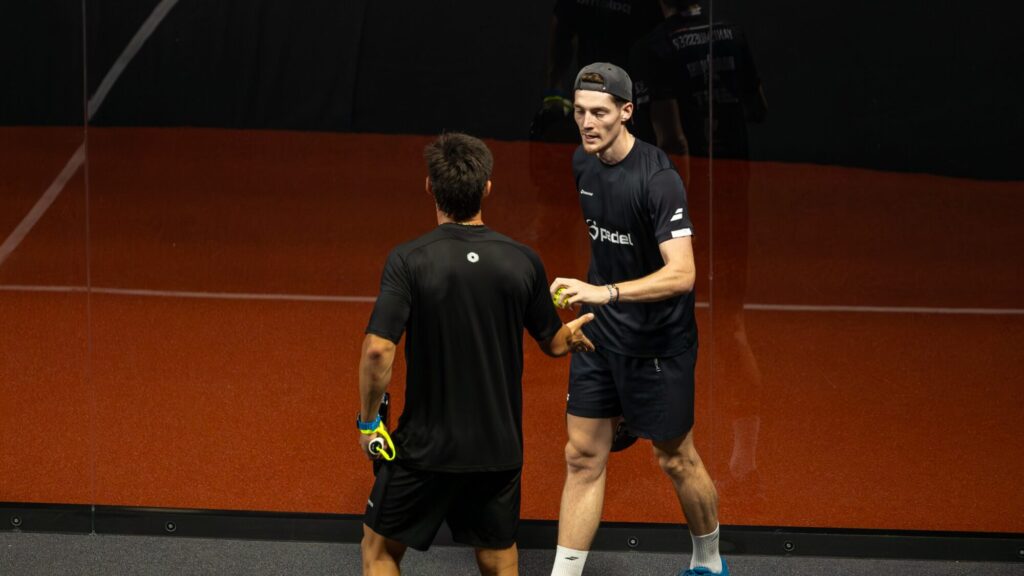 « Ici, on joue vraiment au padel » : Hugounenq et Muesser séduits par les conditions du Bordeaux P2
