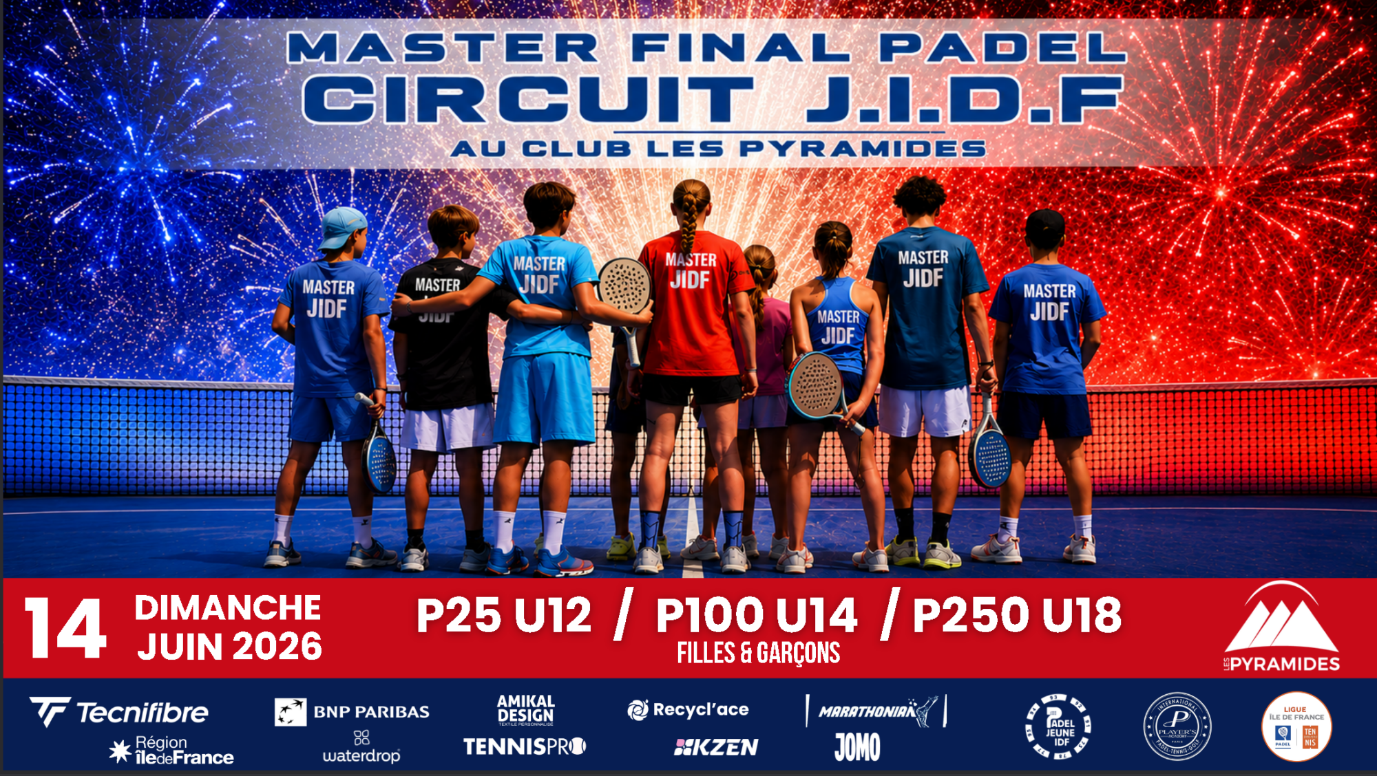 Le Master JIDF 2026 vient conclure une saison record pour le padel jeunes francilien