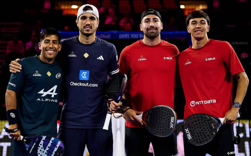 Chingotto et Galán ont aussi gagné le match des bancs face à Libaak et Chozas | Padel Magazine Chingotto et Galán ont aussi gagné le match des bancs face à Libaak et Chozas