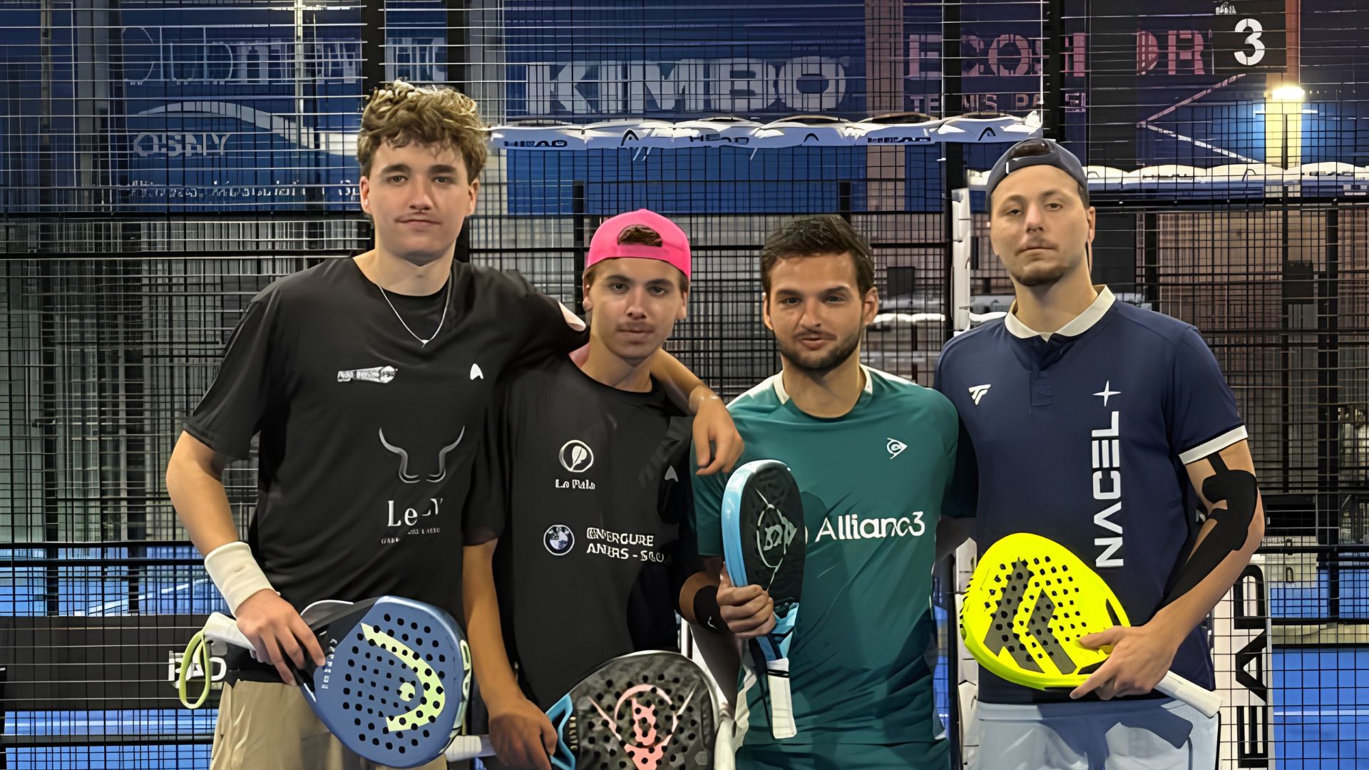 À Padel 95 Couturier et Dumoulin font tomber Wagner / Gortzounian pour s'offrir un 1er P1500 ensemble