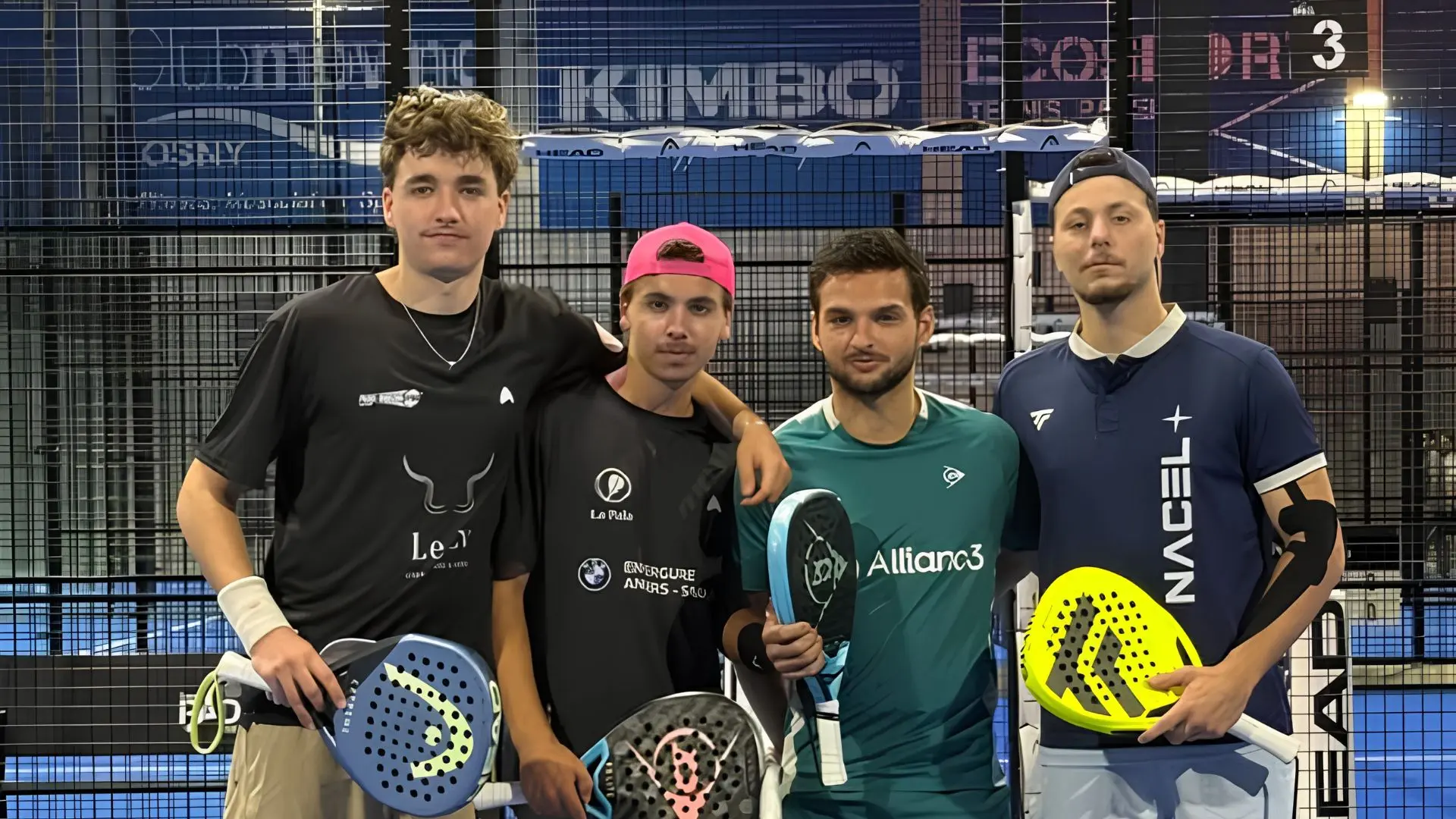 À Padel 95 Couturier et Dumoulin font tomber Wagner / Gortzounian pour s'offrir un 1er P1500 ensemble