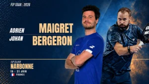 FIP Silver Narbonne – Bergeron / Maigret, le retour d'une paire historique
