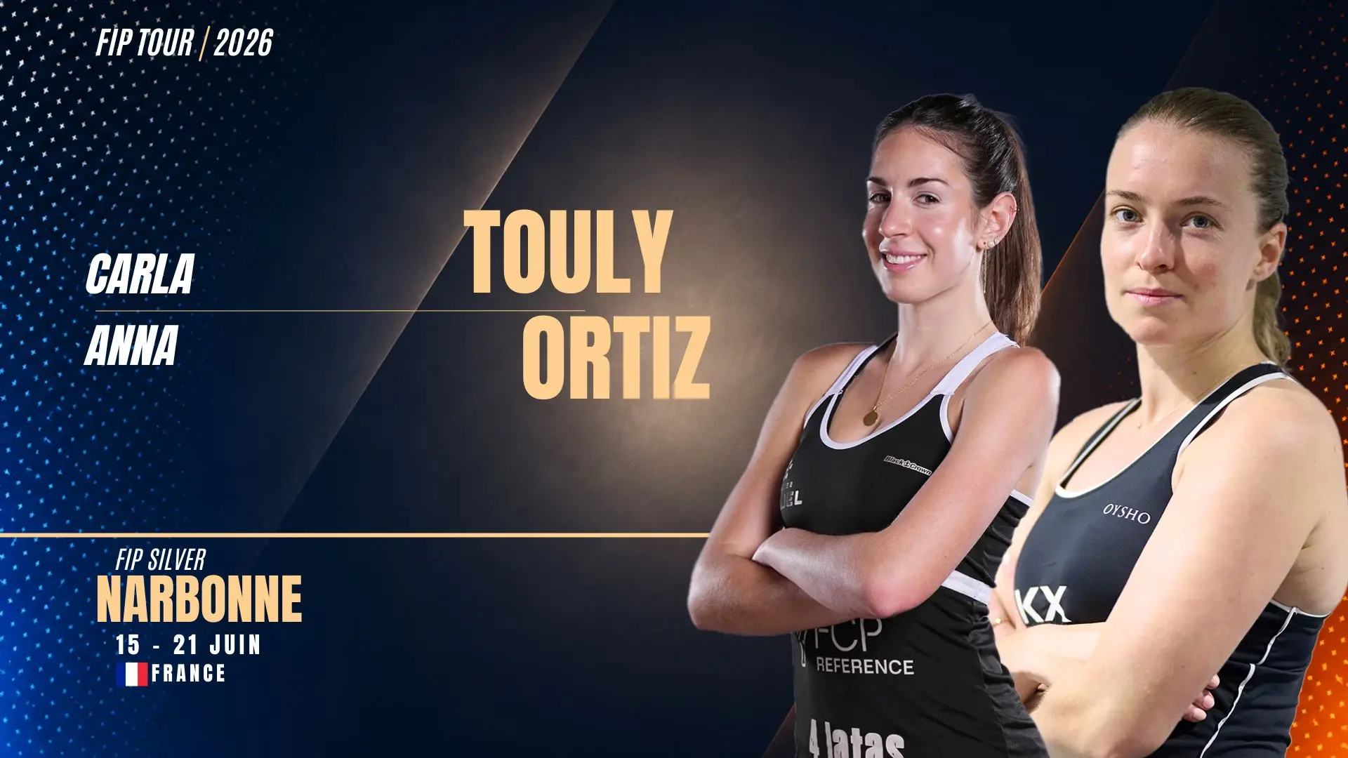 Carla Touly mise sur Anna Ortiz au FIP Silver Narbonne