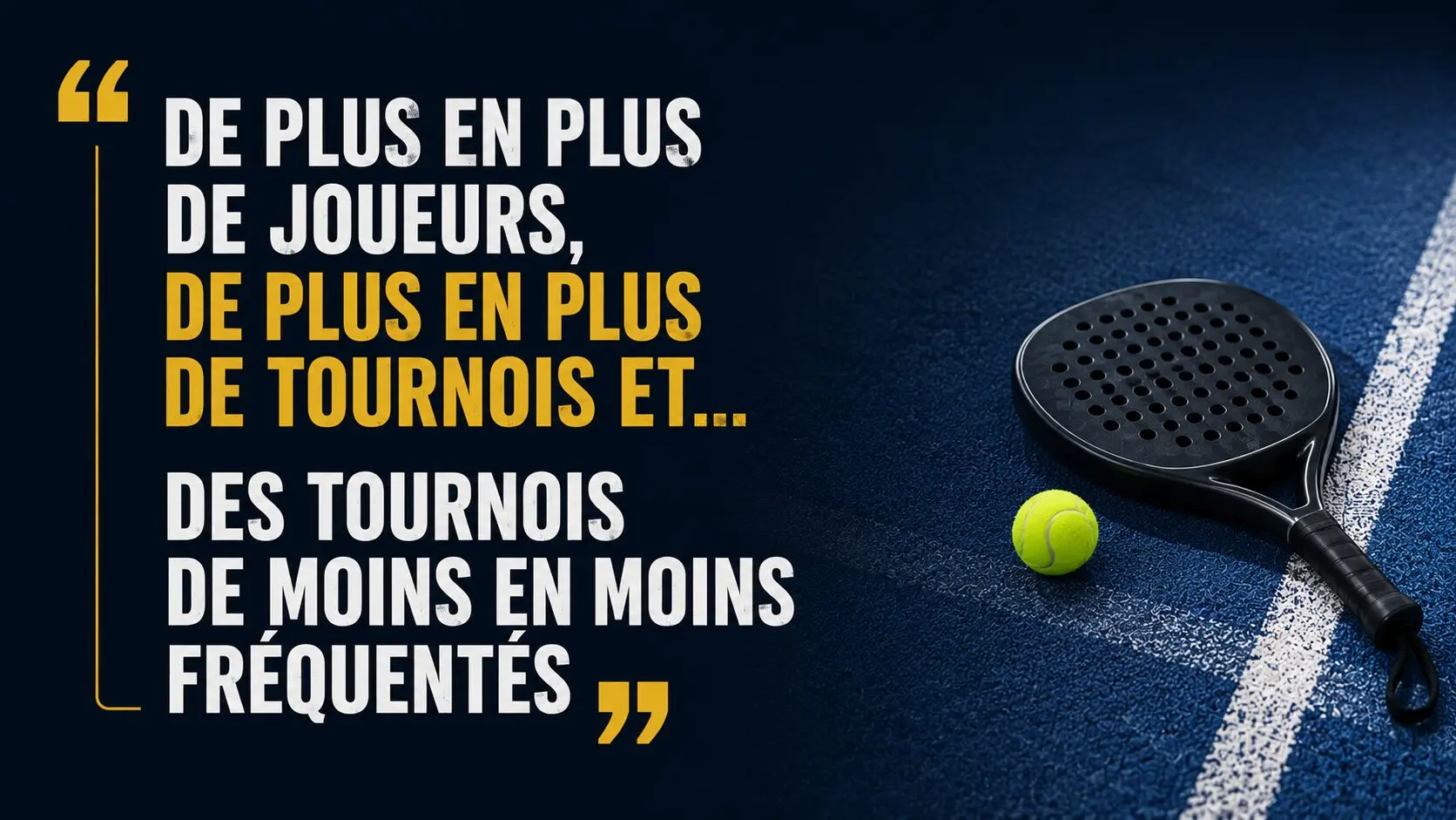 « Il y a trop de tournois » : Frédéric Richeme alerte sur une évolution préoccupante du padel amateur français