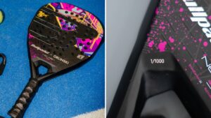 Dernières heures pour enchérir sur la raquette Bullpadel x Orlinski n°1/1000