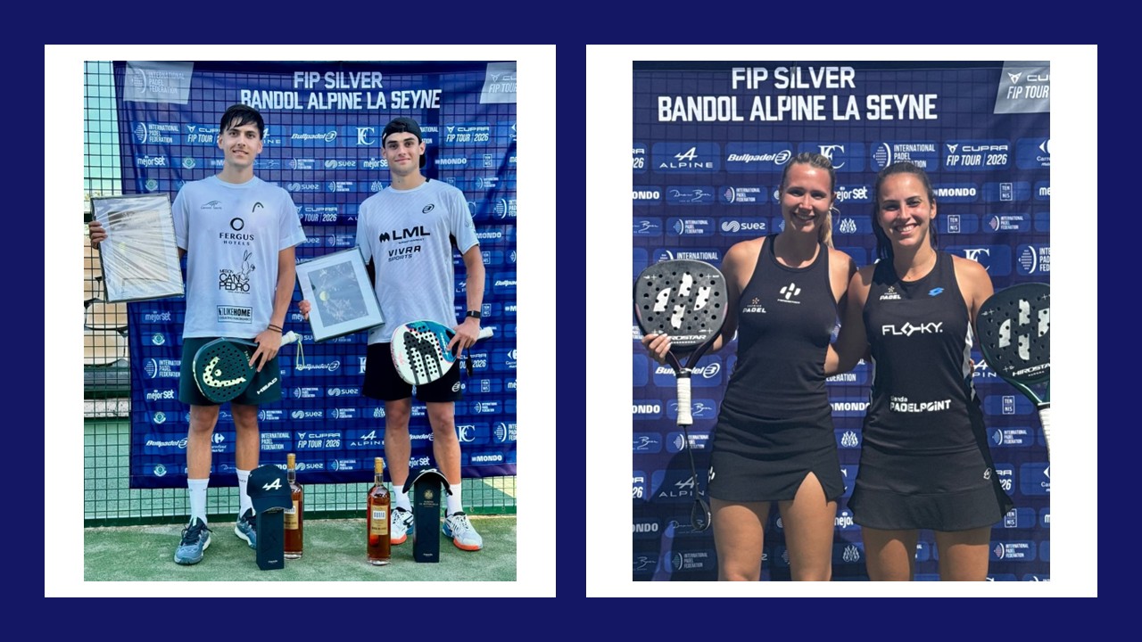 FIP BANDOL 2026 VAINQUEURS | Padel Magazine FIP BANDOL 2026 VAINQUEURS