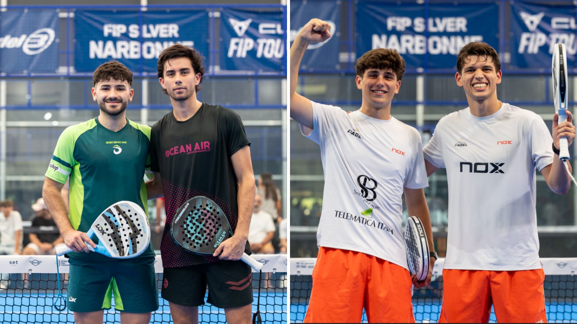 FIP Silver Narbonne - Maldonado et Dal Bianco trop forts pour Tison / Insa, Abud et Gonzalez font tomber la TS2 pour se hisser en finale