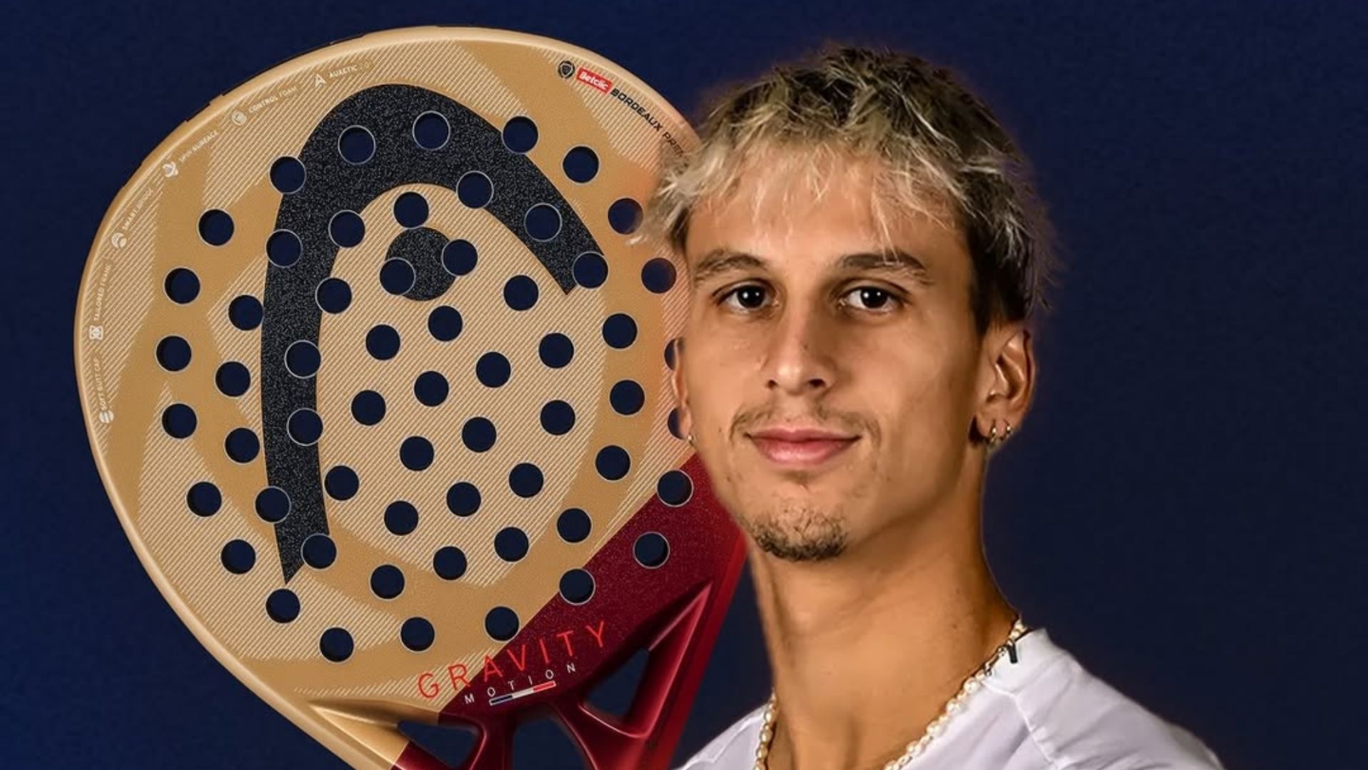 HEAD dévoile une raquette exclusive aux couleurs du Bordeaux P2 | Padel Magazine HEAD dévoile une raquette exclusive aux couleurs du Bordeaux P2
