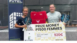 Hofer et Bergaud tiennent leur rang au P1500 VidaPadel et s'offrent le titre