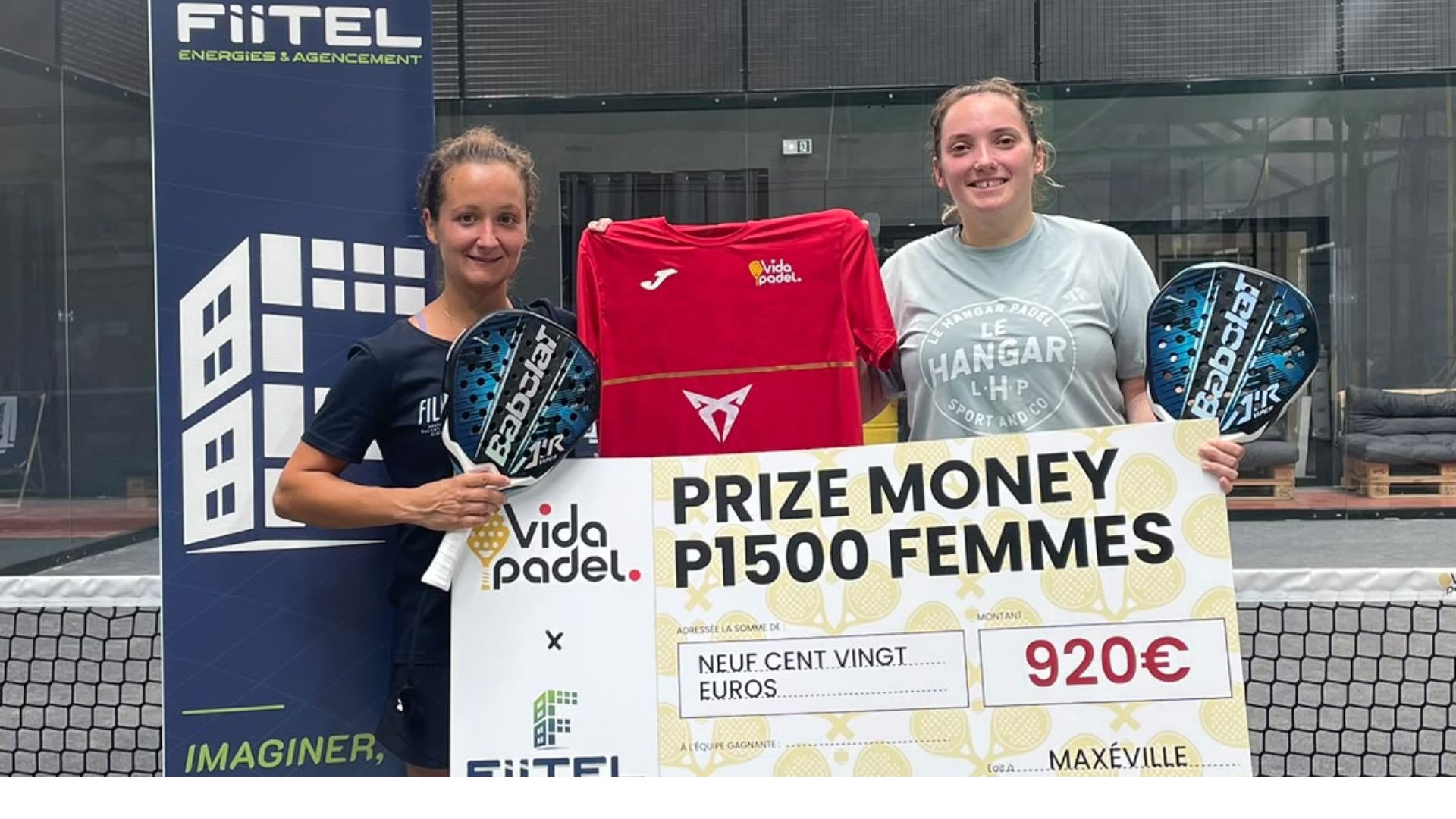 Hofer et Bergaud tiennent leur rang au P1500 VidaPadel et s'offrent le titre