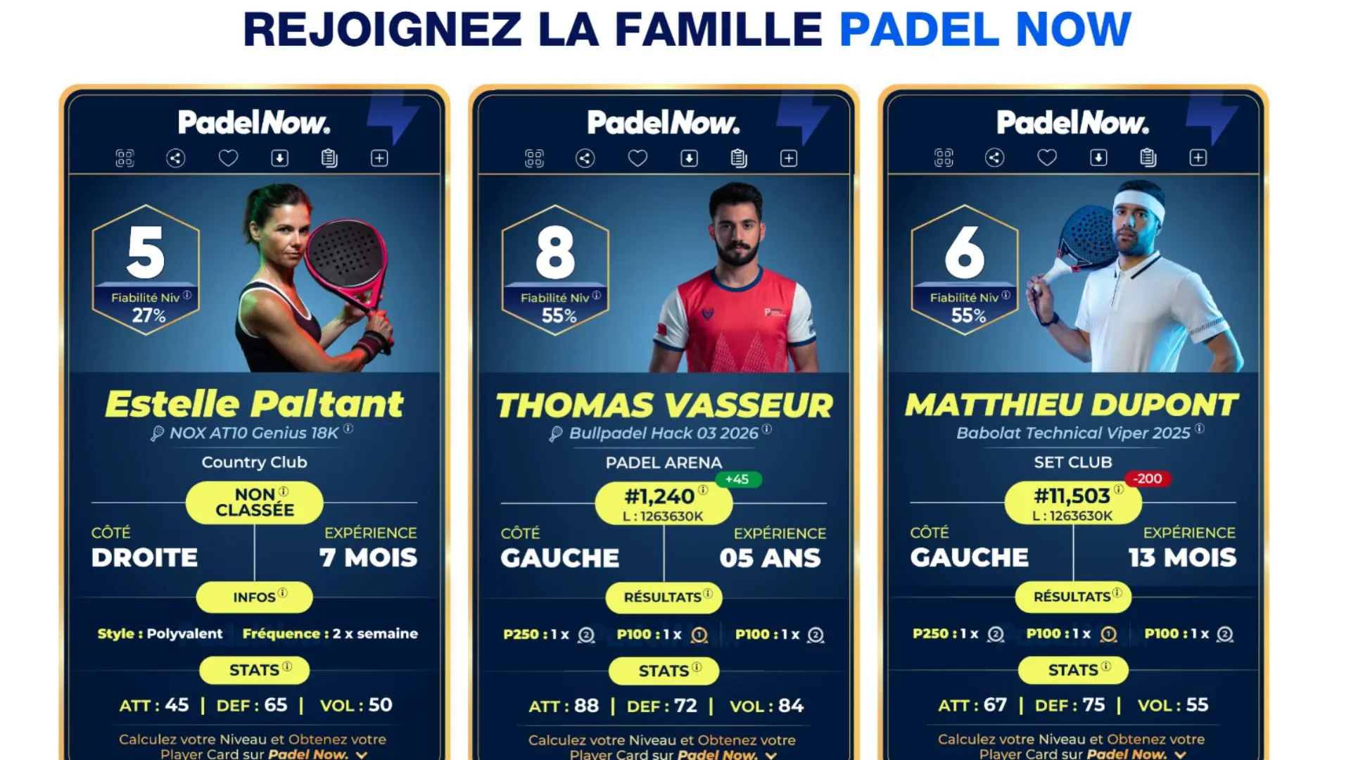 La Player Card : la fin du « c'est quoi ton niveau ? » et le début du vrai matchmaking