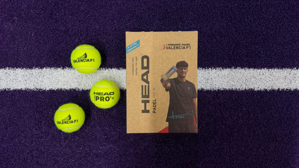 HEAD met ses nouvelles balles Pro+ et Pro S+ à l’honneur au Valencia Premier Padel P1
