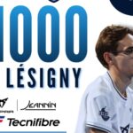 Graphic banner with large blue 'P1000' text, a man in a white jersey on the right, and sponsor logos along the bottom for a design event.