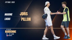 Pillon / Joris : les Bordelais de retour ensemble à l'occasion du FIP Silver Narbonne
