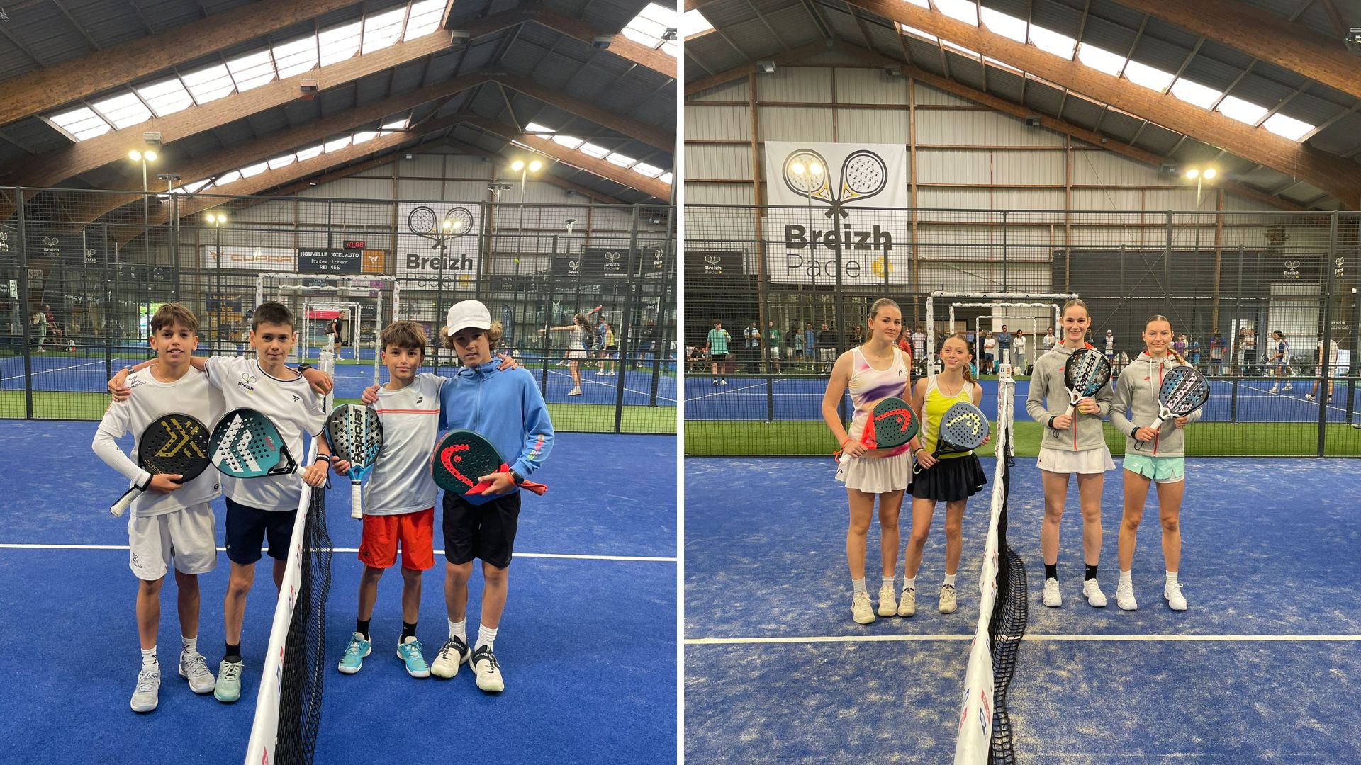Rennes sacre ses champions : retour sur les résultats du TNJ Breizh Padel