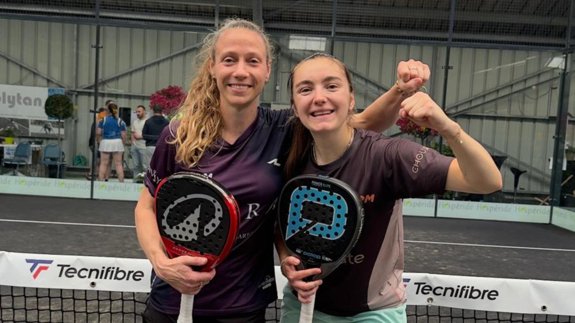 Rondot et Garcia remportent pour leur premier tournoi ensemble le P1000 dames TCAM Amiens