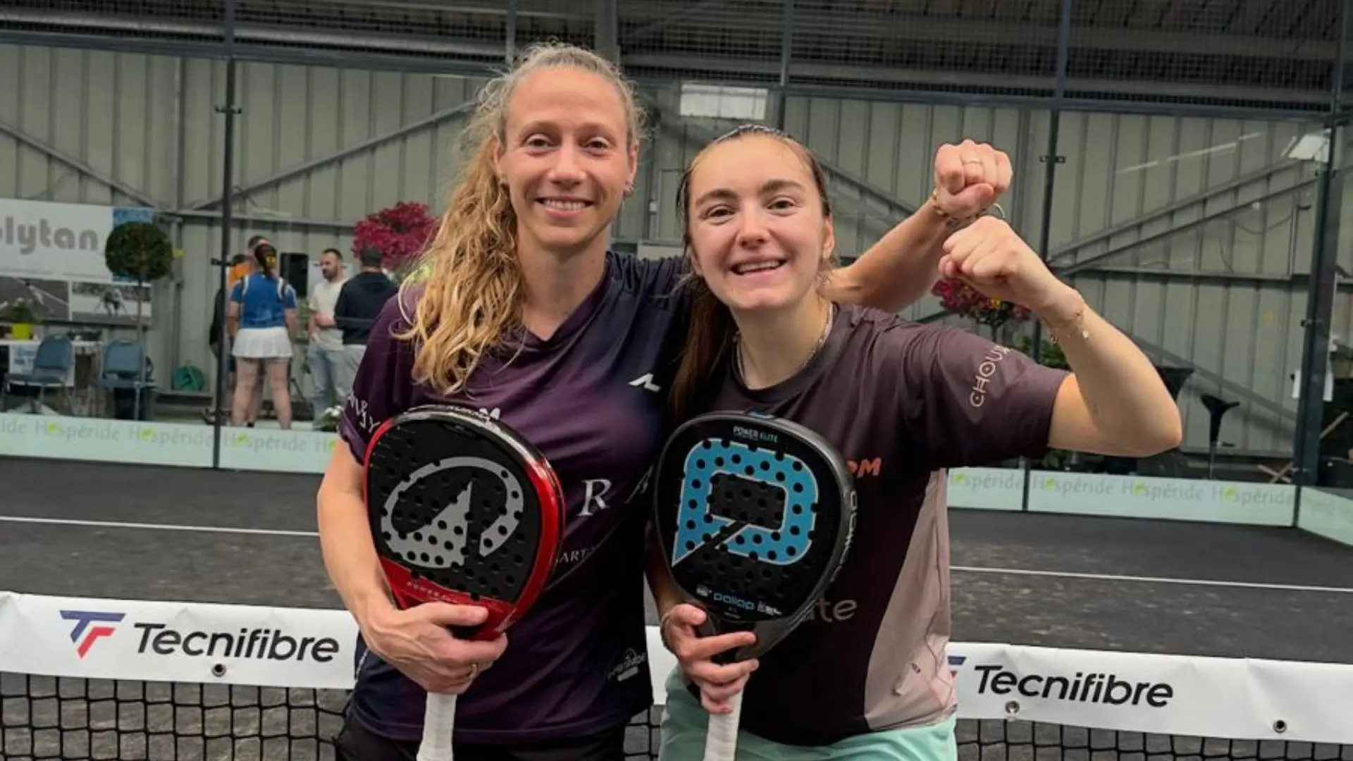 Rondot et Garcia remportent pour leur premier tournoi ensemble le P1000 dames TCAM Amiens