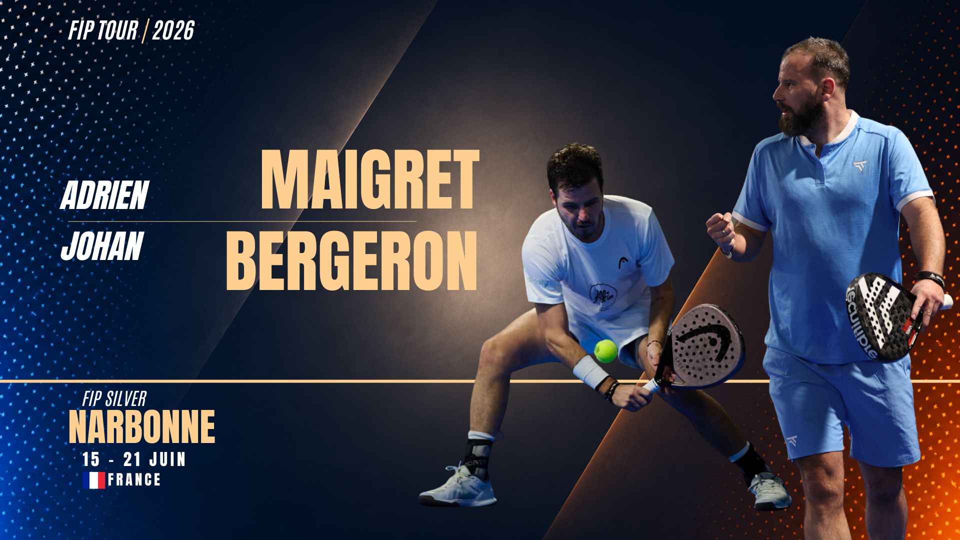 FIP Silver Narbonne – Bergeron / Maigret, les retrouvailles inattendues