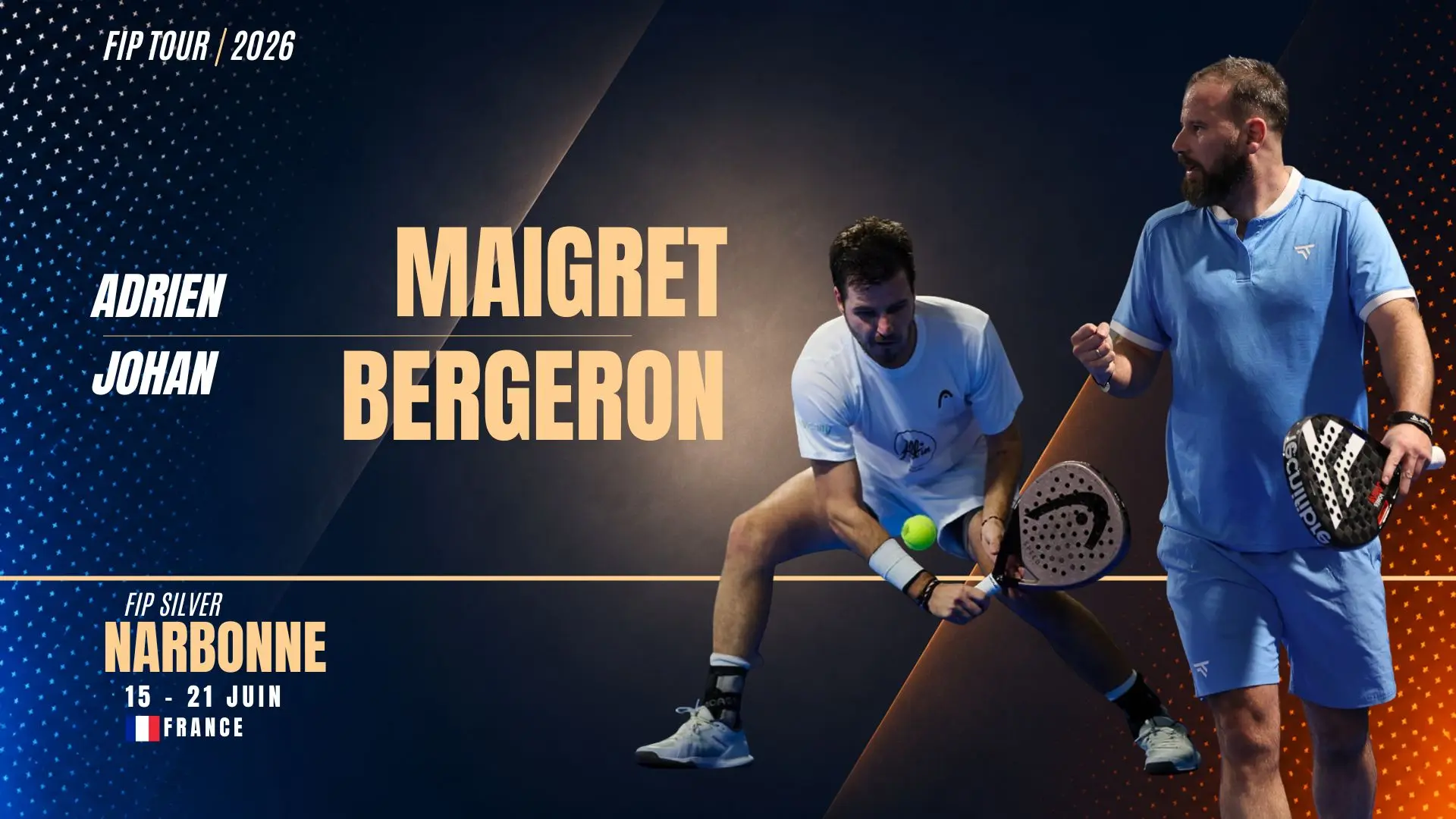 FIP Silver Narbonne – Bergeron / Maigret, les retrouvailles inattendues