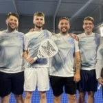 Six mois après son ouverture, Padel Dour devient champion des Interclubs AFPadel en MD400