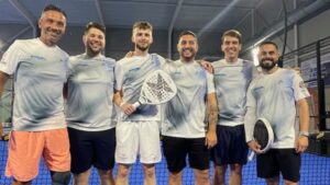 Six mois après son ouverture, Padel Dour devient champion des Interclubs AFPadel en MD400