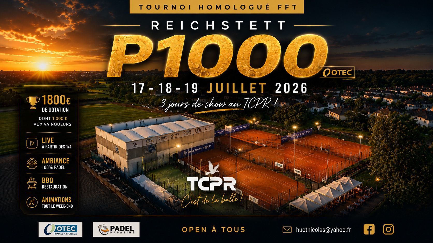 Le P1000 de Reichstett de retour du 17 au 19 juillet