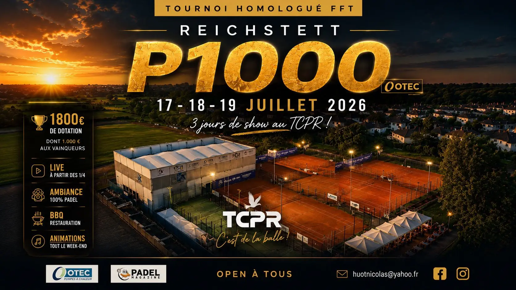 Le P1000 de Reichstett de retour du 17 au 19 juillet