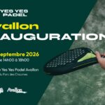 Yes Yes Padel poursuit son expansion avec l'ouverture de trois pistes à Avallon