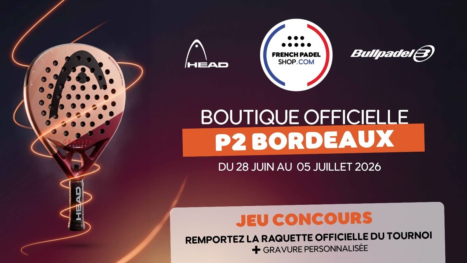 French Padel Shop : boutique officielledu P2 de Bordeaux 2026 | Padel Magazine French Padel Shop : boutique officielledu P2 de Bordeaux 2026