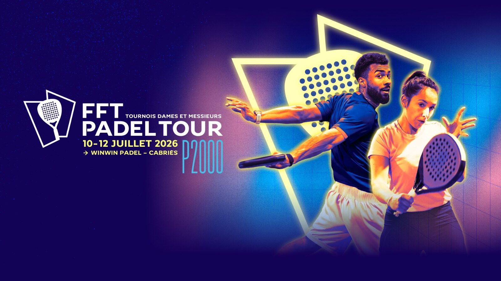 P2000 WinWin Padel Cabriès : clôture des inscriptions vendredi à 23h59