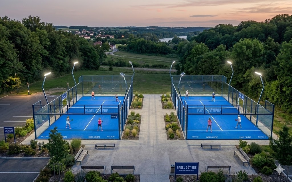 Padel Côtière à Neyron, jouer entre ville et nature | Padel Magazine Padel Côtière à Neyron, jouer entre ville et nature