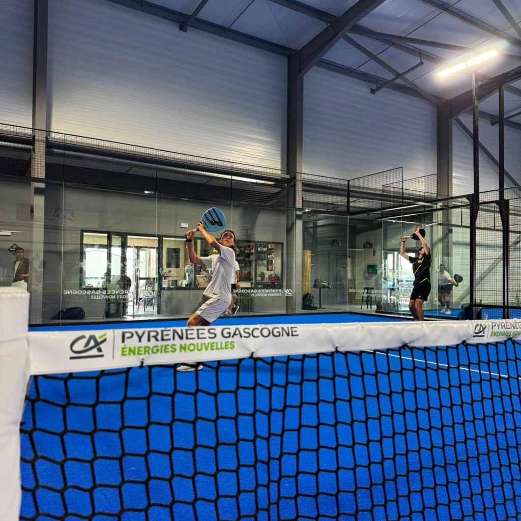 Gimont Padel Uusi sisähalli pyrkii kasvattamaan padel-lajin suosiota Gersin alueella.