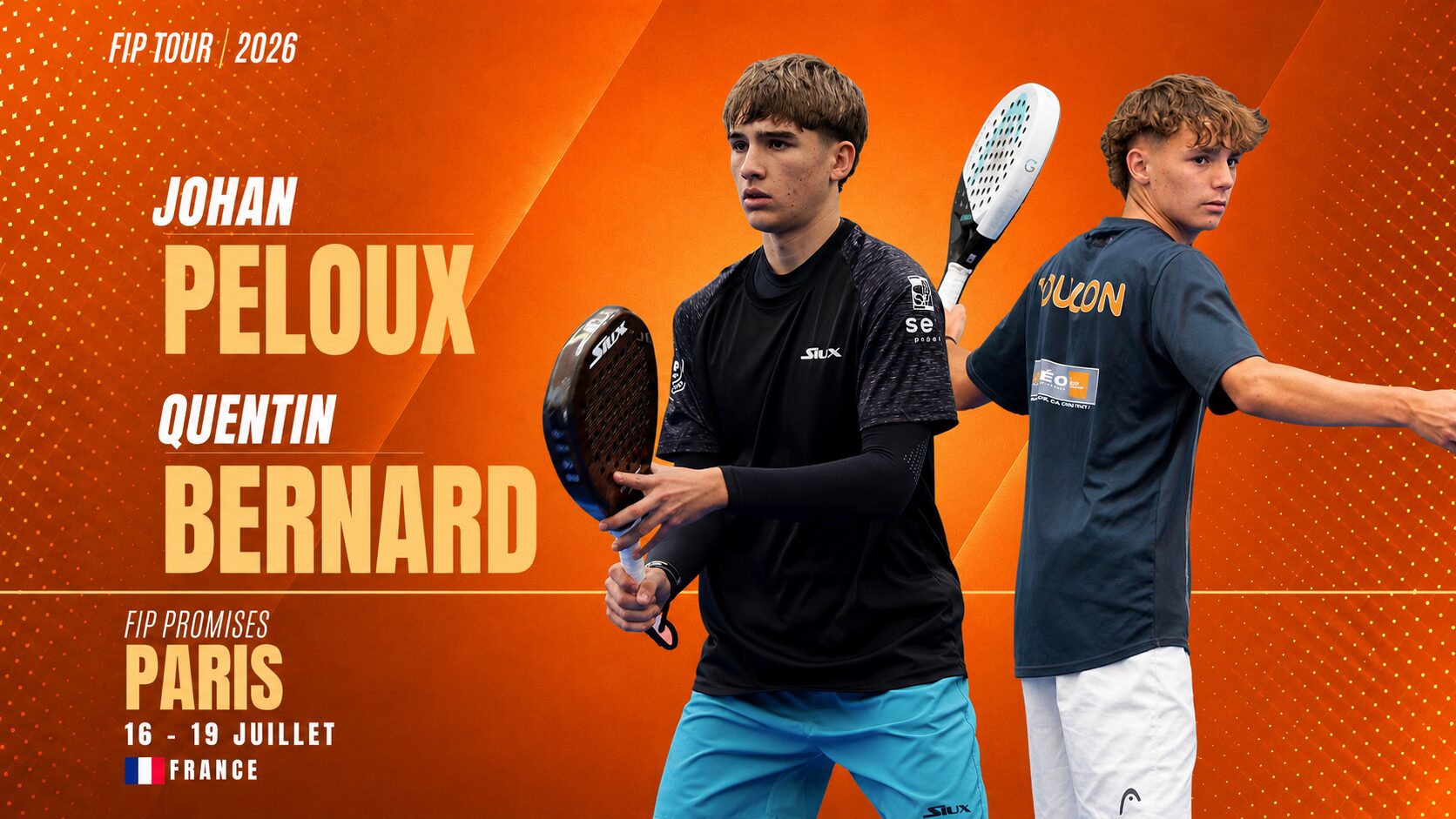 FIP Promises Paris : Peloux et Bernard, des retrouvailles avec de nouvelles ambitions
