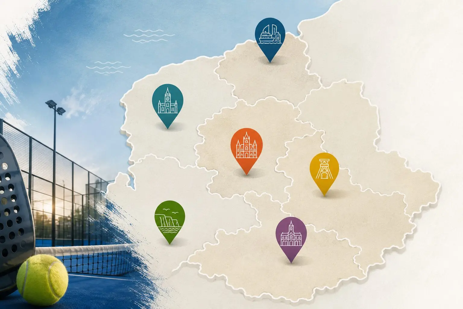 Où jouer au padel à Lille et dans le Nord ? Tous les clubs partenaires de Padel Magazine