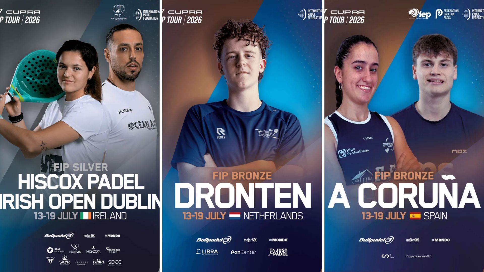 FIP Tour : les Français à suivre au FIP Silver Dublin, au FIP Bronze Dronten et La Corogne