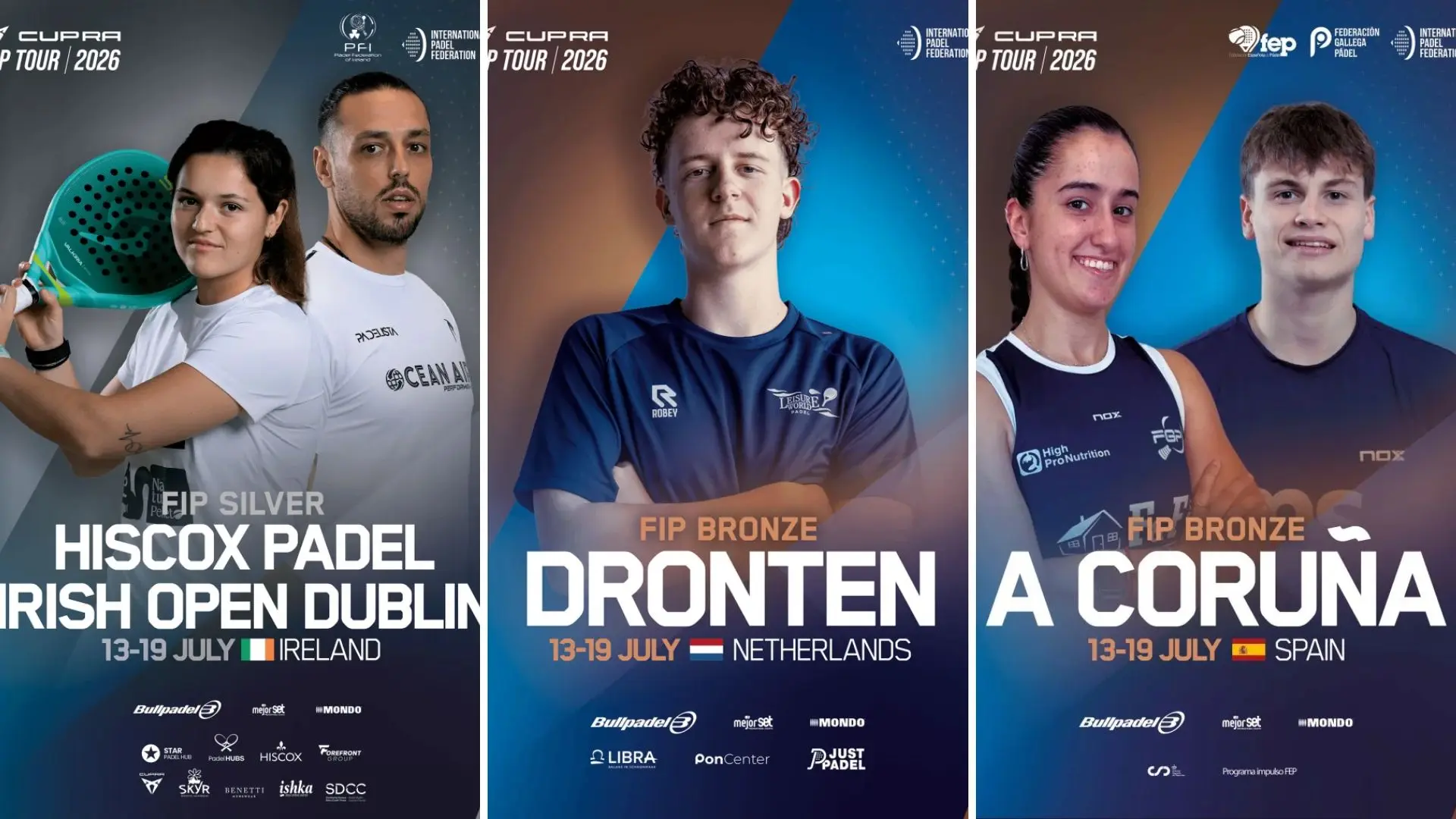 FIP Tour : les Français à suivre au FIP Silver Dublin, au FIP Bronze Dronten et La Corogne
