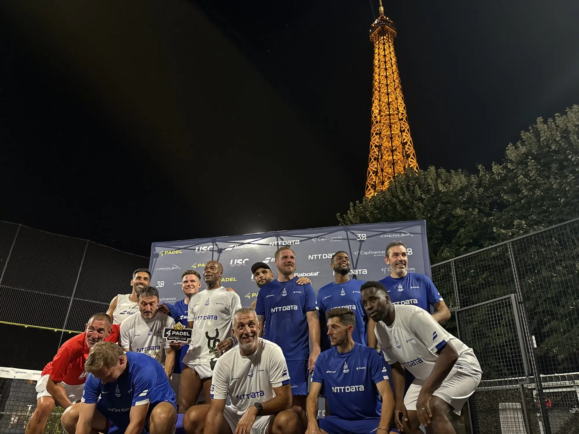 Robert Pirès : “Quand je joue au padel, j’ai parfois l’impression d’être sur un terrain de foot”