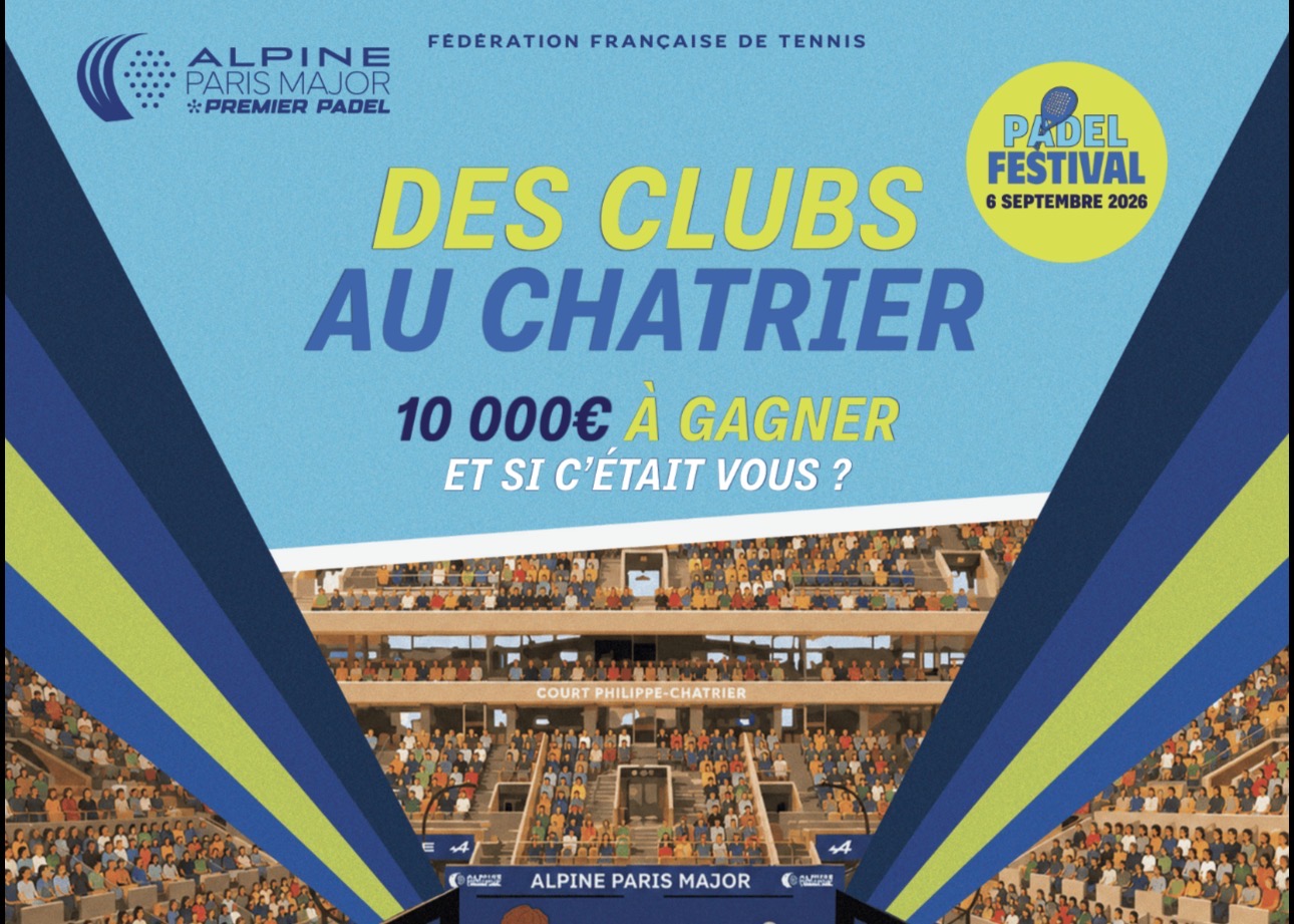 Des clubs au Philippe-Chatrier : la FFT lance un défi inédit aux amateurs de padel