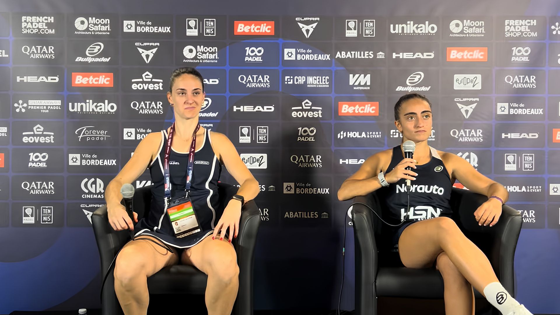 Icardo et Jensen après leur victoire face Josemaría González Lattitude et lenvie de gagner ont fait la différence | Padel Magazine Icardo et Jensen après leur victoire face Josemaría / González : "L’attitude et l’envie de gagner ont fait la différence"