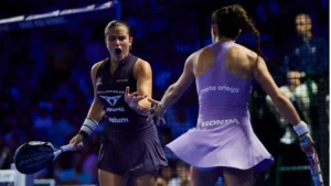 Málaga P1 - Après de trois heures de combat, Ortega et Calvo renversent au tie-break du 3e set Fernández / Araújo