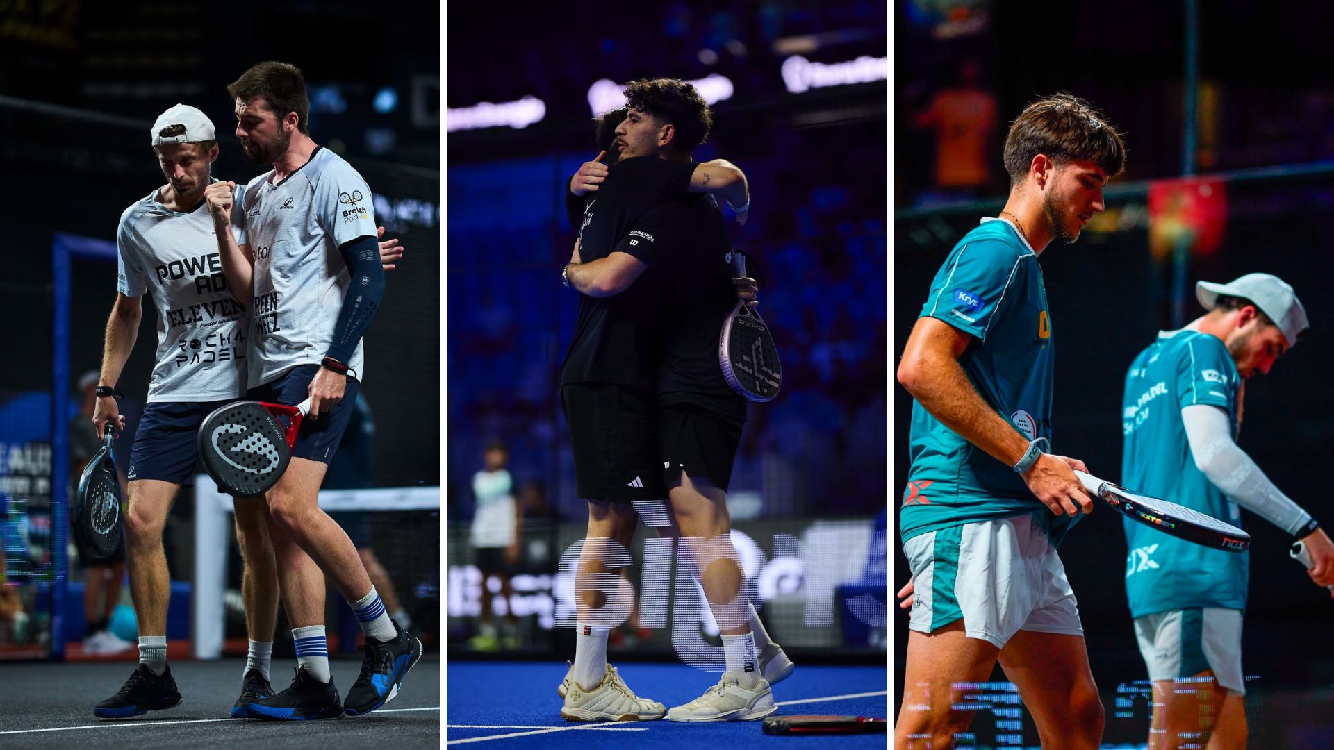 Málaga P1 : Fonteny / Boronad, Leygue / Ayats et Guichard / Geens à une victoire du tableau final